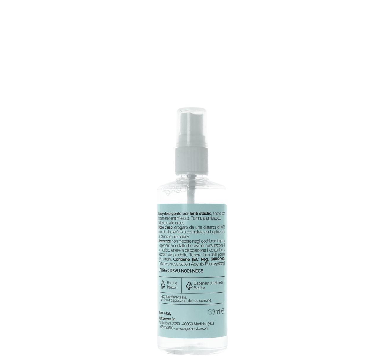 Spray detergente lenti 33 ml - 2847009